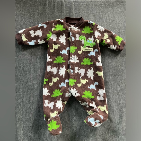 Mixed Brand Baby Boy’s Footie Pajamas - Picture 2 of 12